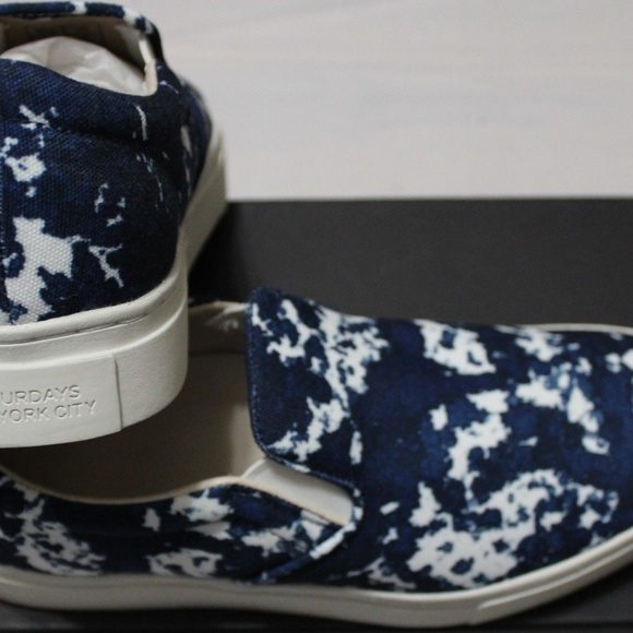 SATURDAYS SURF NYC VASS ASH CANVAS SLIP ON SNEAKER - Picture 6 of 8